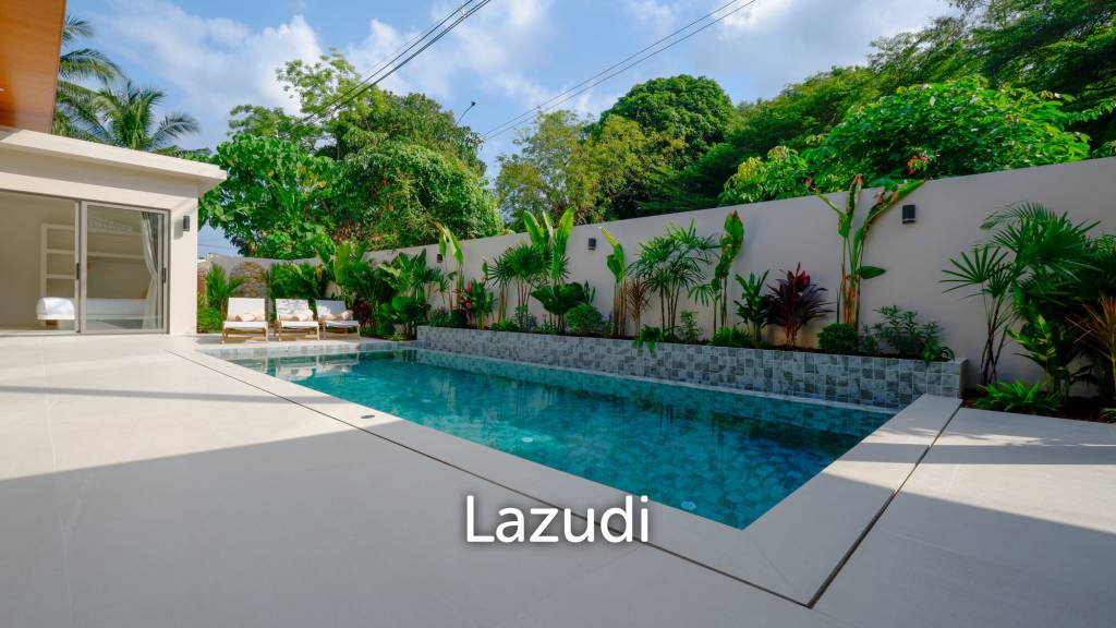 Contemporary 3-Bedroom Pool Villa – Next to Santiburi Golf