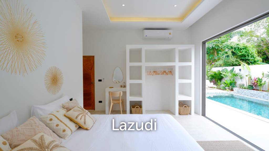 Contemporary 3-Bedroom Pool Villa – Next to Santiburi Golf
