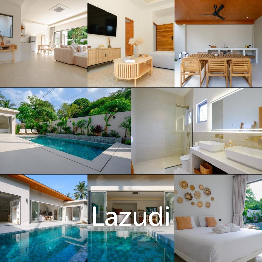 Contemporary 3-Bedroom Pool Villa – Next to Santiburi Golf