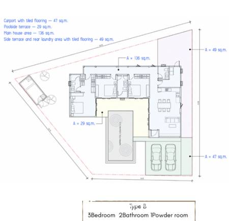 458 qm 3 Bett 2 Bad Villa Für Verkauf