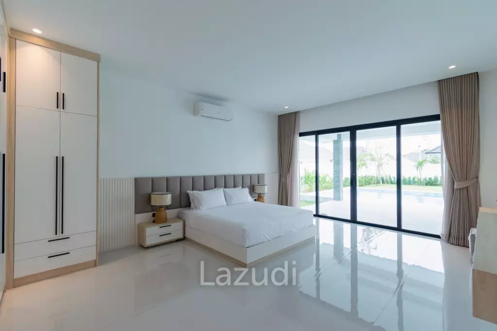 408 New Modern solar pool villa in Hin Lek Fai Hua Hin