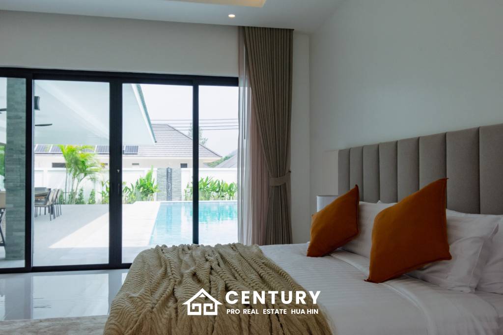 408 New Modern solar pool villa in Hin Lek Fai Hua Hin