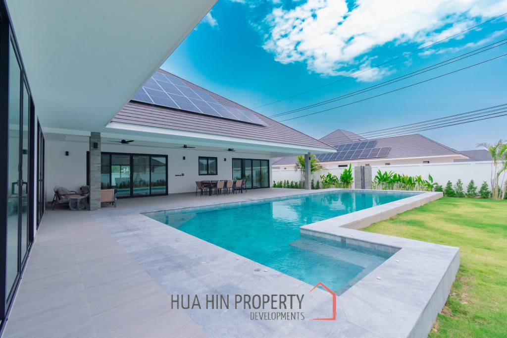 408 New Modern solar pool villa in Hin Lek Fai Hua Hin