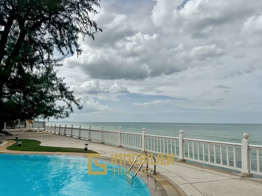 คอนโดริมทะเลหัวหิน 130 ตร.ม. ชั้น 4 วิวทะเลสวย พร้อมสระว่ายน้ำรีสอร์ท