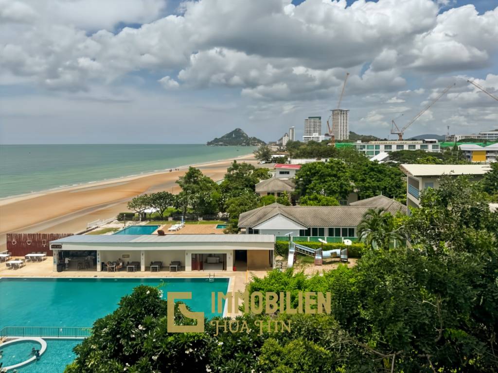 คอนโดริมทะเลหัวหิน 130 ตร.ม. ชั้น 4 วิวทะเลสวย พร้อมสระว่ายน้ำรีสอร์ท