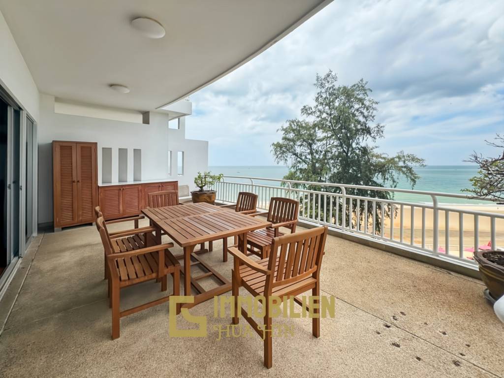 คอนโดริมทะเลหัวหิน 130 ตร.ม. ชั้น 4 วิวทะเลสวย พร้อมสระว่ายน้ำรีสอร์ท