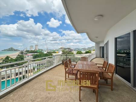 คอนโดริมทะเลหัวหิน 130 ตร.ม. ชั้น 4 วิวทะเลสวย พร้อมสระว่ายน้ำรีสอร์ท