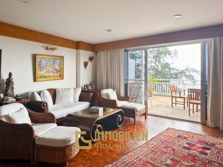 คอนโดริมทะเลหัวหิน 130 ตร.ม. ชั้น 4 วิวทะเลสวย พร้อมสระว่ายน้ำรีสอร์ท