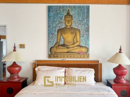 คอนโดริมทะเลหัวหิน 130 ตร.ม. ชั้น 4 วิวทะเลสวย พร้อมสระว่ายน้ำรีสอร์ท