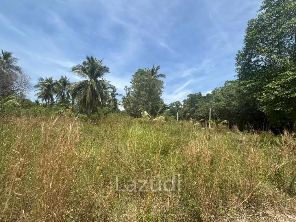 Prime Flat Land in Maduwan – Central Koh Phangan