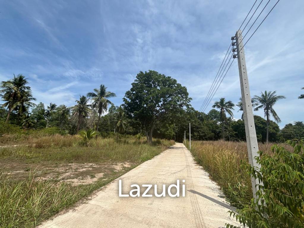 Prime Flat Land in Maduwan – Central Koh Phangan