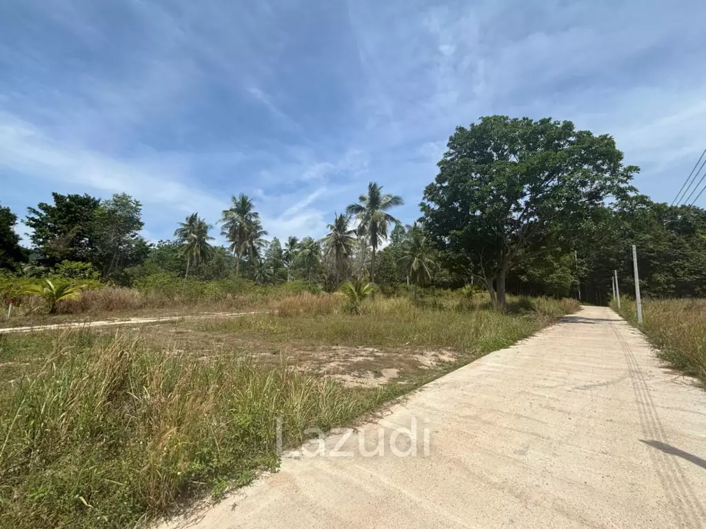 Prime Flat Land in Maduwan – Central Koh Phangan