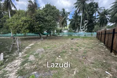 Flat 400 sqm Land – Prime Location Near Thong Sala