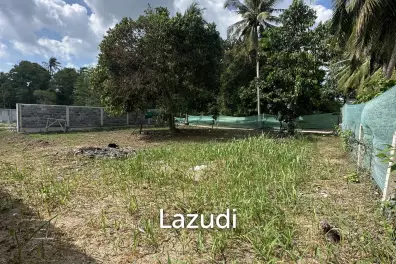 Flat 400 sqm Land – Prime Location Near Thong Sala