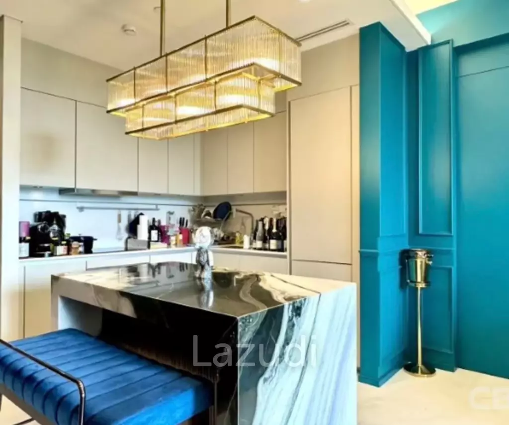 85 sqm 1-Bed Luxury Condo on 25th Floor at The Residences at Sindhorn Kempinski Lumpini Bangkok
