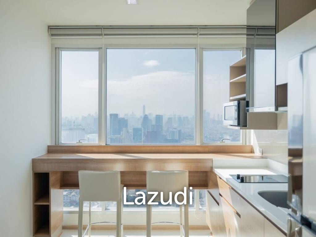 45sqm High-Floor 1-Bed Condo at Rhythm Phahol-Ari Phaya Thai Bangkok