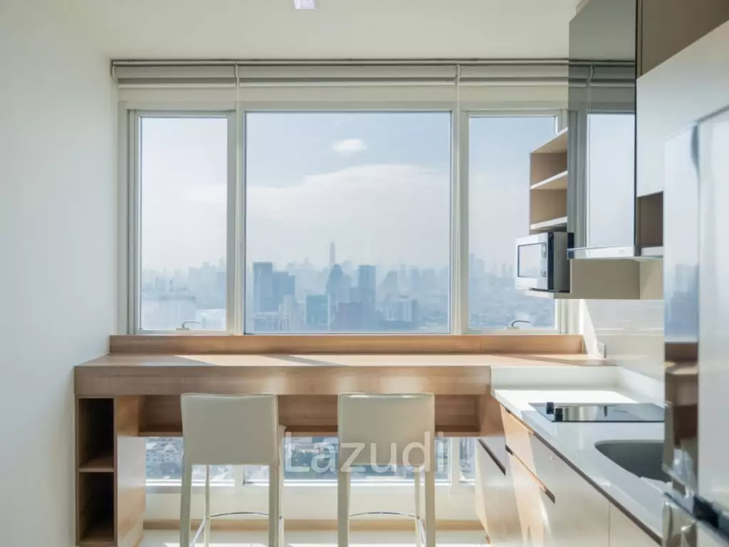 45sqm High-Floor 1-Bed Condo at Rhythm Phahol-Ari Phaya Thai Bangkok