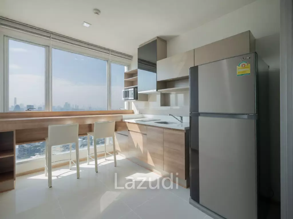 45sqm High-Floor 1-Bed Condo at Rhythm Phahol-Ari Phaya Thai Bangkok