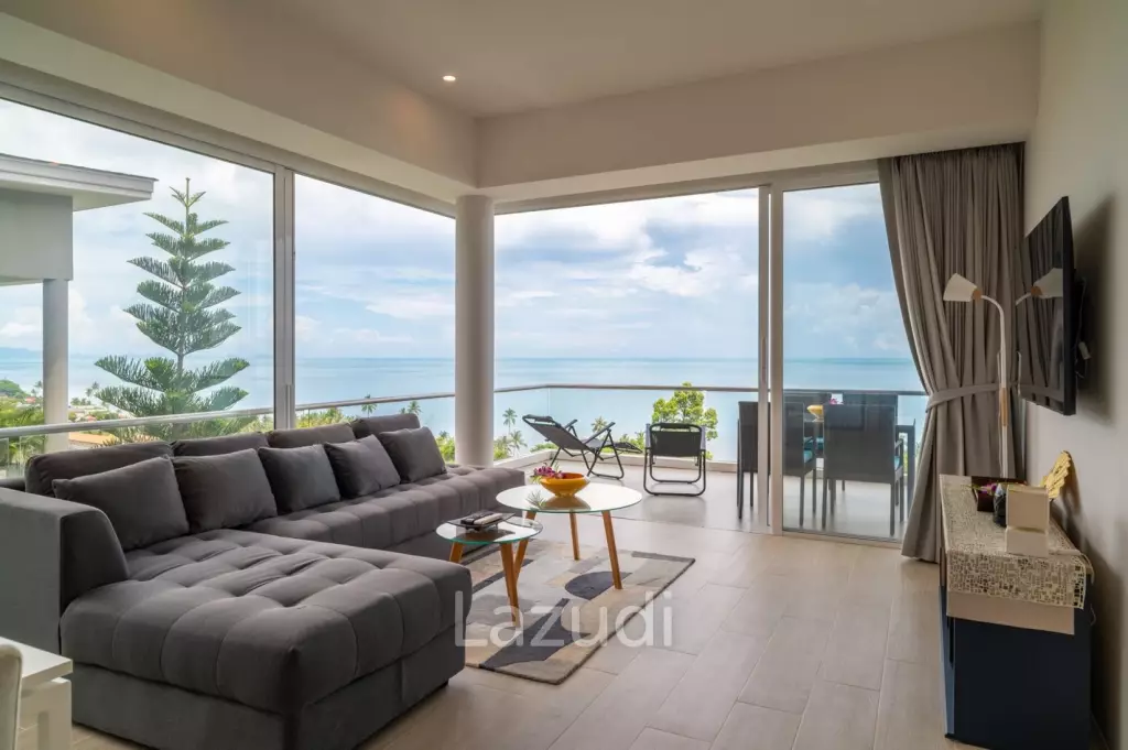 Top floor unit! 2-Bed Luxury Apartment with Stunning Sea Views – Bang Por