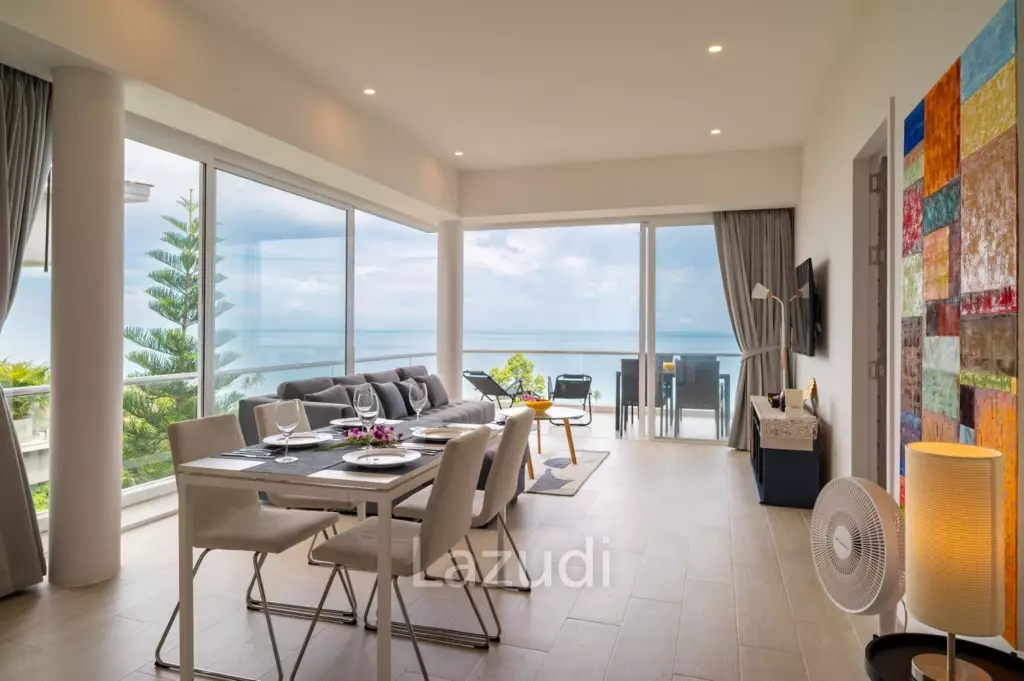 Top floor unit! 2-Bed Luxury Apartment with Stunning Sea Views – Bang Por