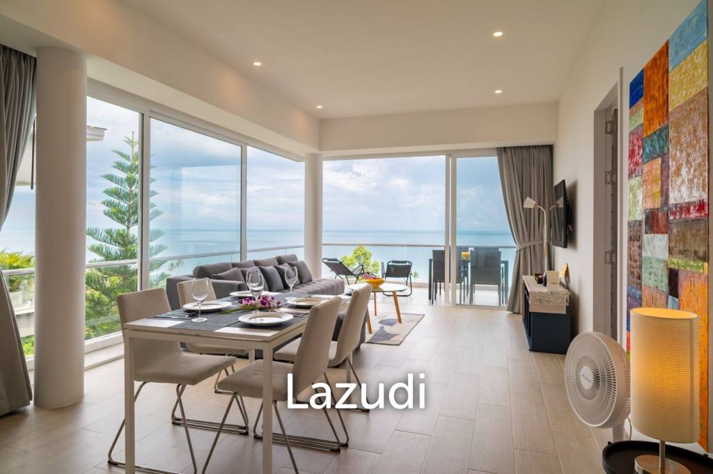 Top floor unit! 2-Bed Luxury Apartment with Stunning Sea Views – Bang Por