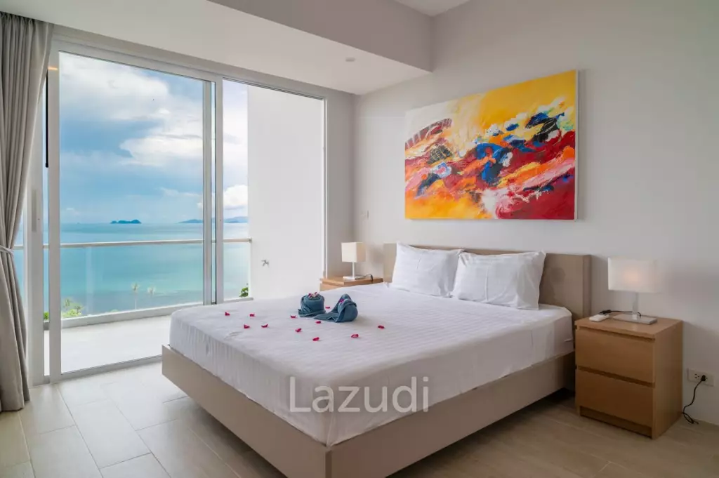 Top floor unit! 2-Bed Luxury Apartment with Stunning Sea Views – Bang Por