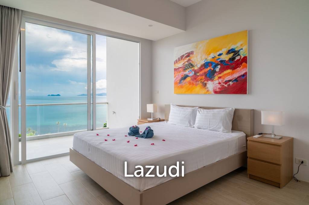 Top floor unit! 2-Bed Luxury Apartment with Stunning Sea Views – Bang Por