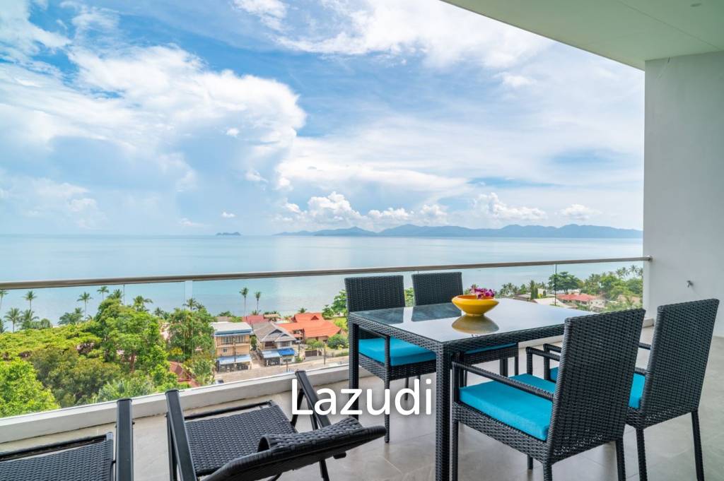 Top floor unit! 2-Bed Luxury Apartment with Stunning Sea Views – Bang Por