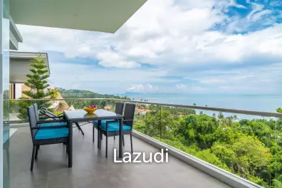 Top floor unit! 2-Bed Luxury Apartment with Stunning Sea Views – Bang Por