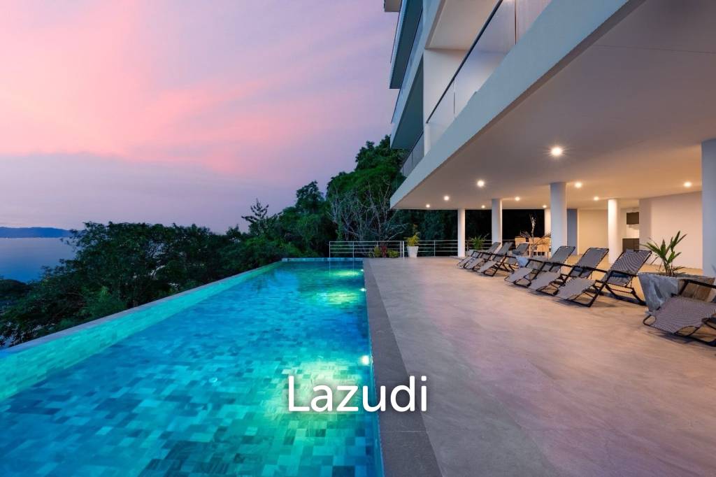 Top floor unit! 2-Bed Luxury Apartment with Stunning Sea Views – Bang Por