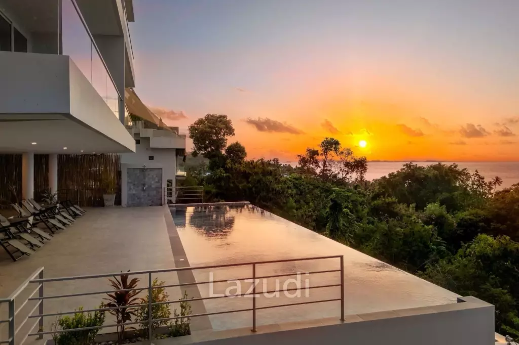 Top floor unit! 2-Bed Luxury Apartment with Stunning Sea Views – Bang Por