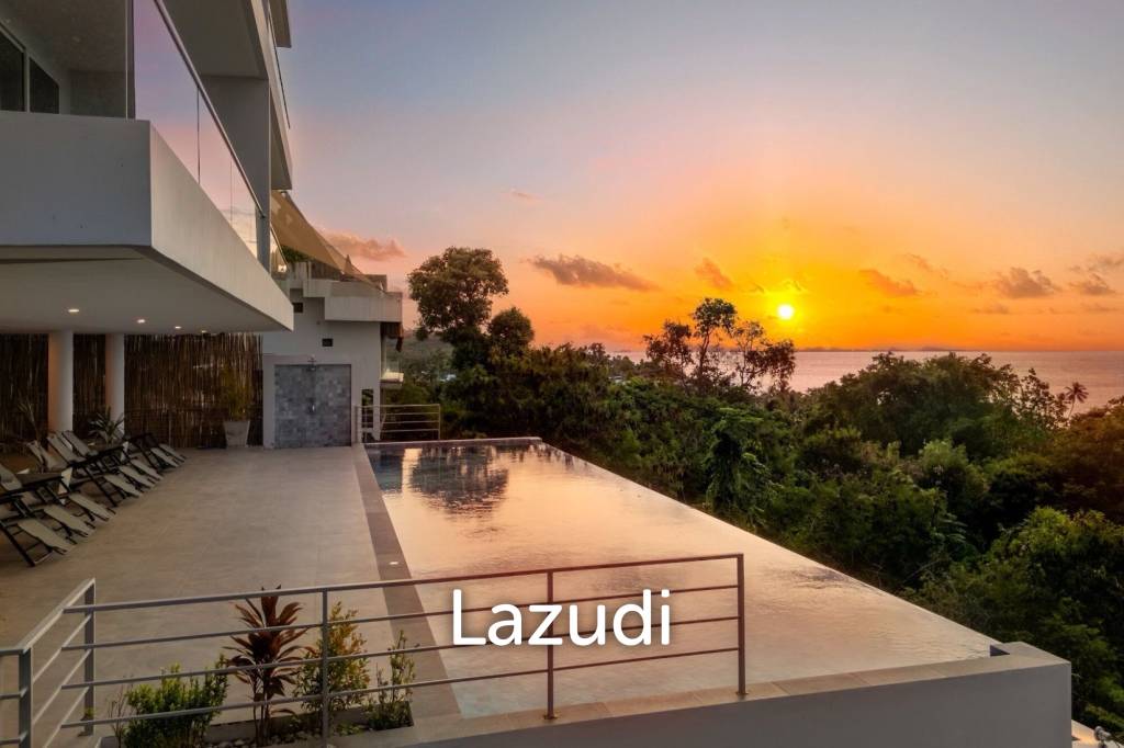 Top floor unit! 2-Bed Luxury Apartment with Stunning Sea Views – Bang Por