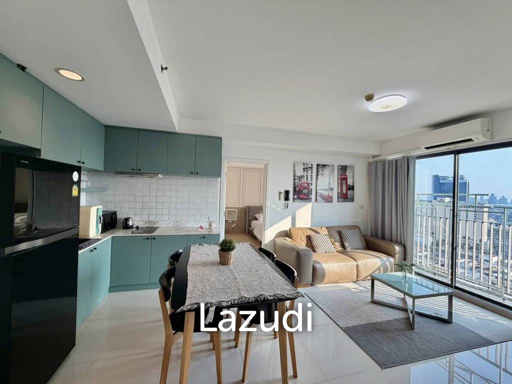 55 sqm 2 Bed Condo at Fuse Mobius Ramkhamhaeng Station