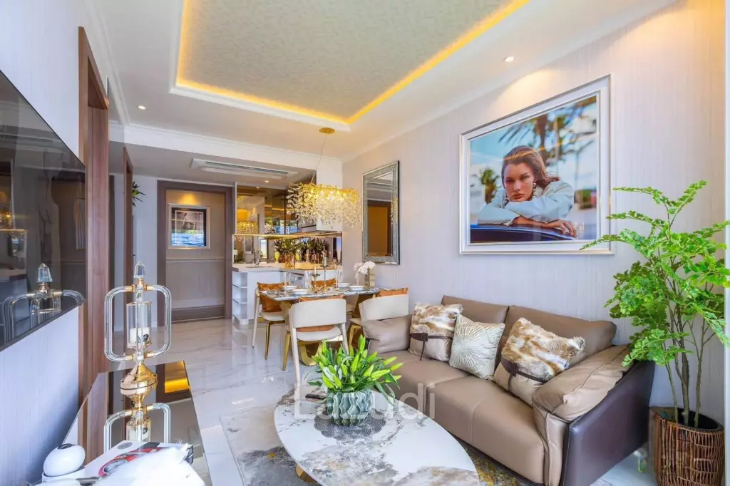 1 Bed 1 Bath 46 SQ.M. The Riviera Malibu and Residence