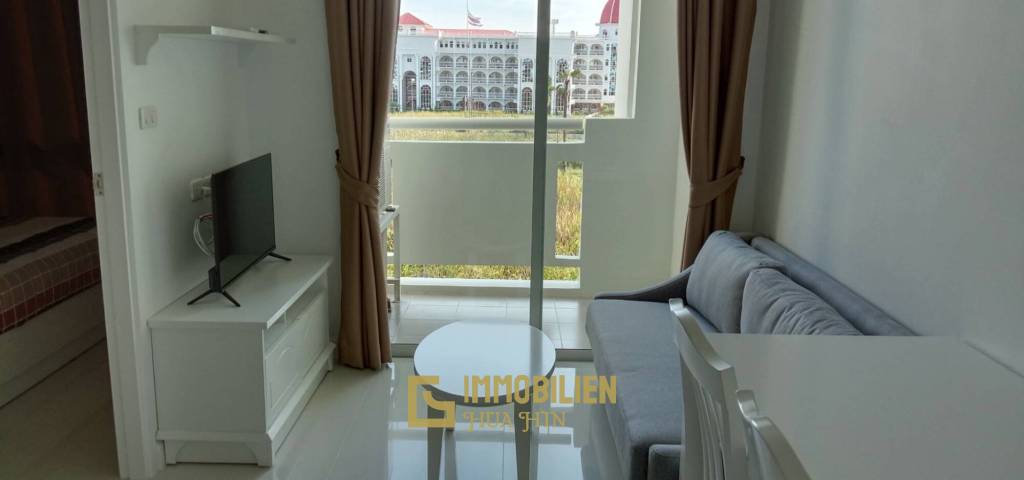 คอนโดติดทะเลชะอำ 31.78 ตร.ม. ชั้น 4 วิวสวนส่วนกลางสระว่ายน้ำ