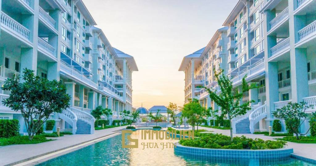 คอนโดติดทะเลชะอำ 31.78 ตร.ม. ชั้น 4 วิวสวนส่วนกลางสระว่ายน้ำ