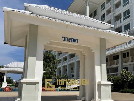 คอนโดติดทะเลชะอำ 31.78 ตร.ม. ชั้น 4 วิวสวนส่วนกลางสระว่ายน้ำ