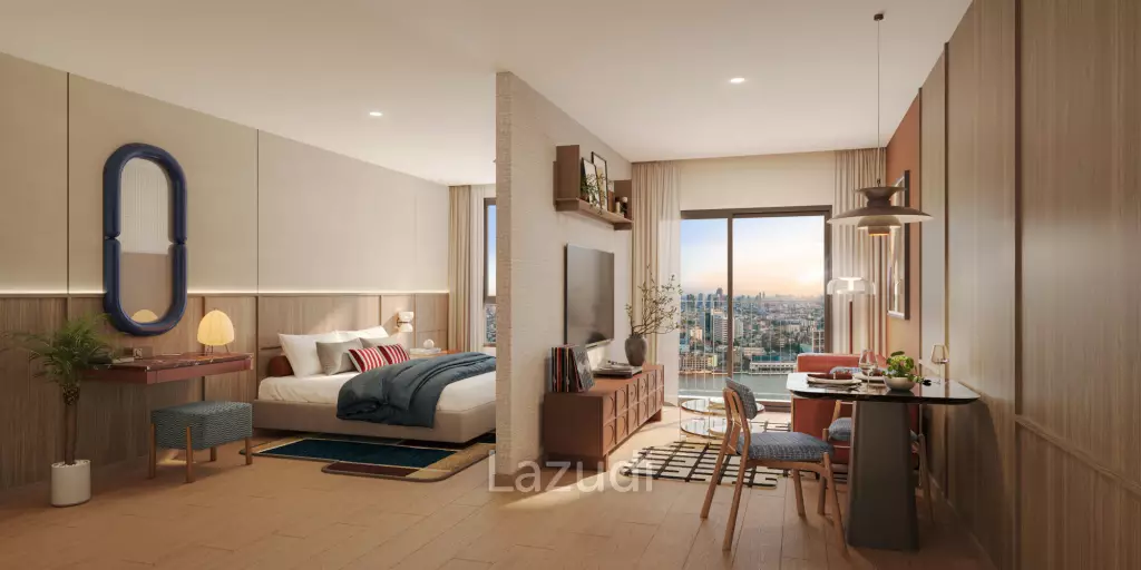 36 sqm 1 Bedroom Condo on 8th Floor at LOVE Charoen Nakhon, Khlong San Bangkok
