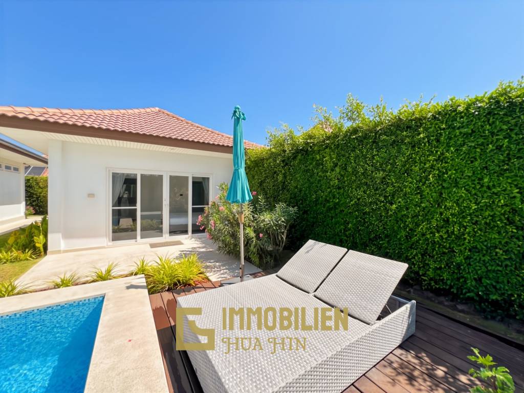 Terrain de 721 m² / 4 chambres / Piscine de 4 x 15 mètres