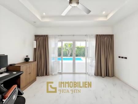 Terrain de 721 m² / 4 chambres / Piscine de 4 x 15 mètres