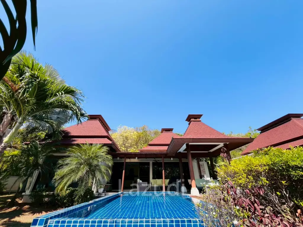 Panorama Khao Tao: Beautiful 2-bedroom pool villa for rent