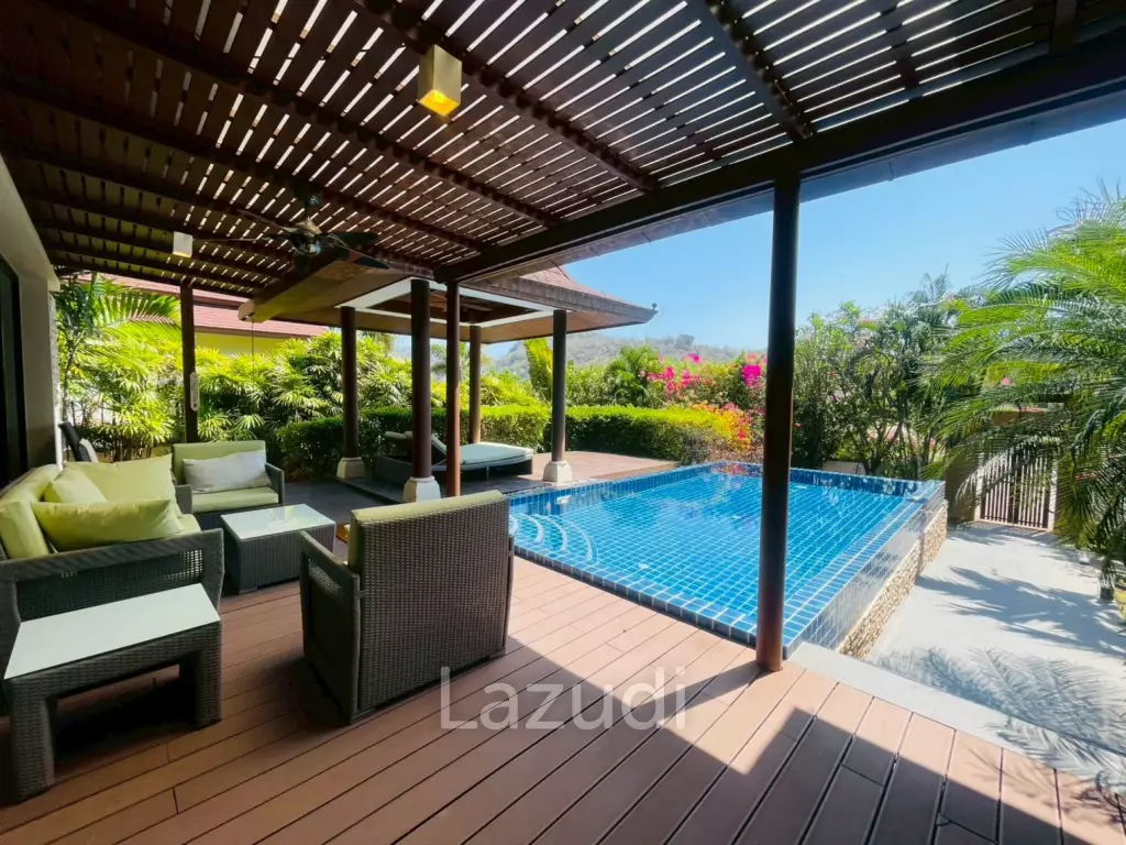 Panorama Khao Tao: Beautiful 2-bedroom pool villa for rent