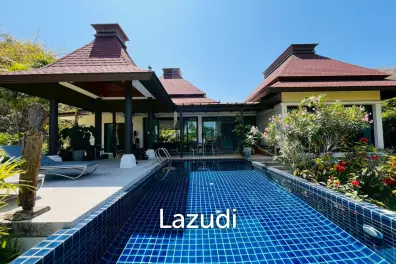 Panorama pool villa: 3 beds 3 baths Pool Villa for Rent Khao Tao, Hua Hin