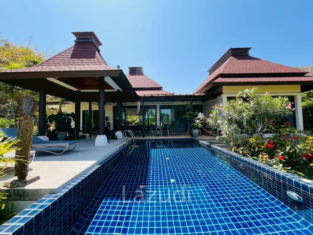 Panorama pool villa: 3 beds 3 baths Pool Villa for Rent Khao Tao, Hua Hin