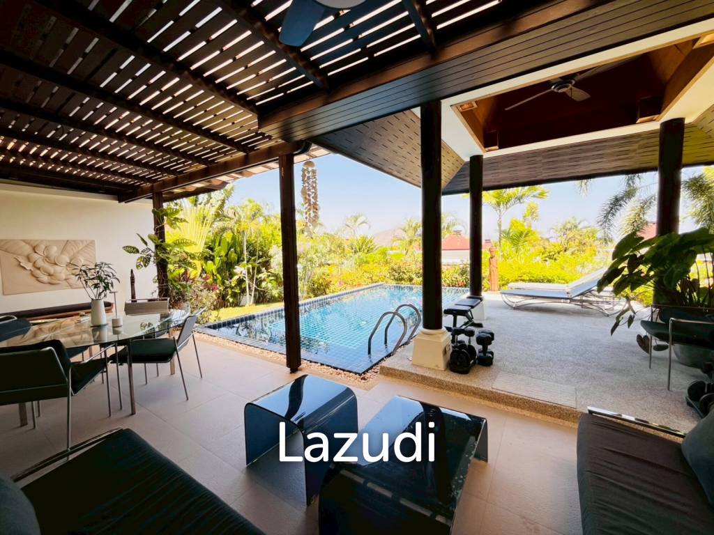 Panorama pool villa: 3 beds 3 baths Pool Villa for Rent Khao Tao, Hua Hin