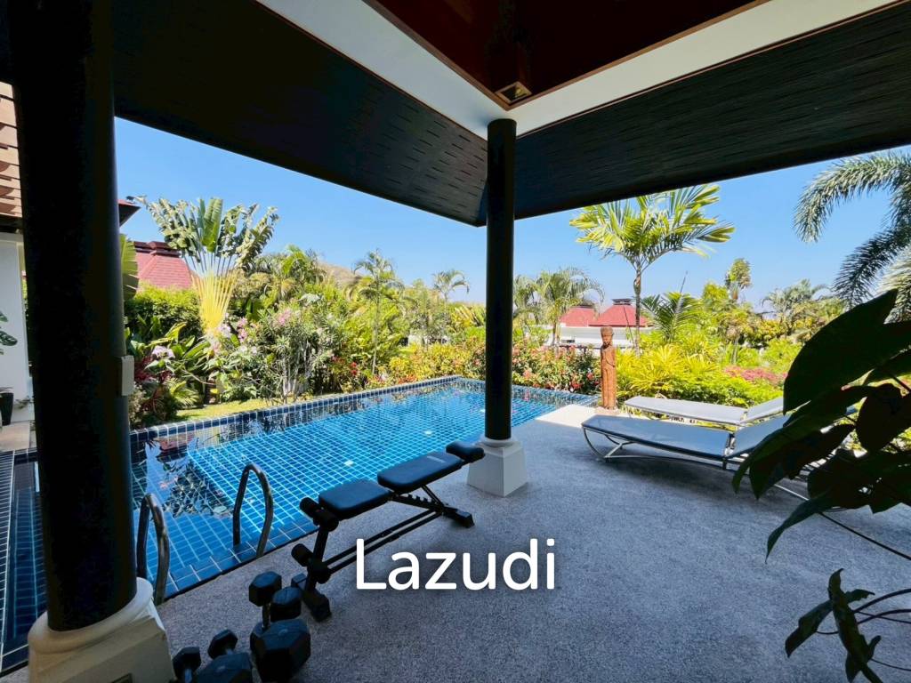 Panorama pool villa: 3 beds 3 baths Pool Villa for Rent Khao Tao, Hua Hin