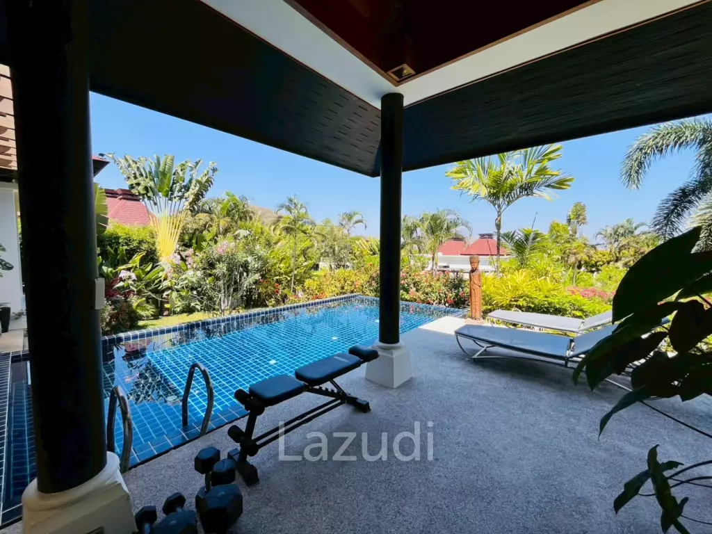 Panorama pool villa: 3 beds 3 baths Pool Villa for Rent Khao Tao, Hua Hin