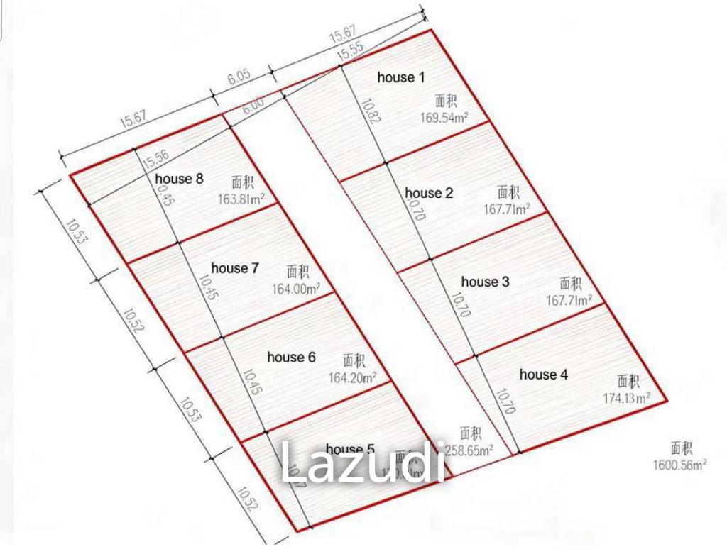 8 Exclusive Land Plots for Pool Villa Development