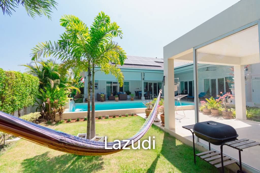 NANTRA VILLA :  Modern 3 Bed Pool villa at corner plot