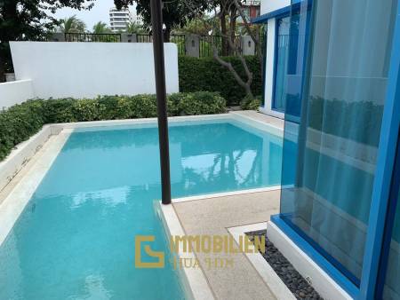 คอนโดติดสระชั้นล่าง 209 ตร.ม. ใจกลางหัวหินวิวสระสวย